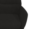 Chaise de relaxation Noir Velours 