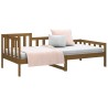 Lit de jour sans matelas marron miel 90x190 cm bois pin massif 