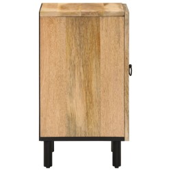 Armoire de salle de bain 38x33x58 cm bois massif de manguier 