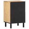 Armoire de salle de bain 38x33x58 cm bois massif de manguier 