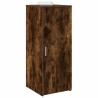Armoire de rangement chêne fumé 40x45x103,5cm bois d'ingénierie 