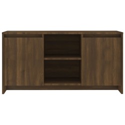 Meuble TV Chêne marron 102x37,5x52,5 cm Bois d'ingénierie 