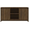 Meuble TV Chêne marron 102x37,5x52,5 cm Bois d'ingénierie 
