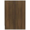 Meuble TV Chêne marron 102x37,5x52,5 cm Bois d'ingénierie 