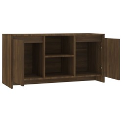 Meuble TV Chêne marron 102x37,5x52,5 cm Bois d'ingénierie 