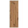 Supports pour plantes 2 pcs chêne artisanal bois d'ingénierie 