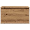 Banc d'entrée 80x40x45 cm chêne artisanal bois d'ingénierie 