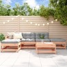 Salon de jardin 6 pcs bois massif douglas 