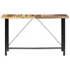 Table de bar 180x70x107 cm Bois de récupération solide 