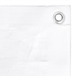Bâche 260 g/m² 4x6 m Blanc PEHD 