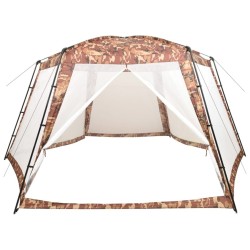 Tente de piscine Tissu 660x580x250 cm Camouflage 