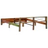 Cadre de lit sans matelas Bois de récupération massif 180x200cm 
