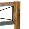 Cadre de lit sans matelas Bois de récupération massif 180x200cm 