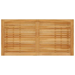 Ensemble de bar de jardin 5 pcs Marron 
