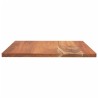 Dessus de table 60x60x2,5 cm carré bois massif d'acacia 