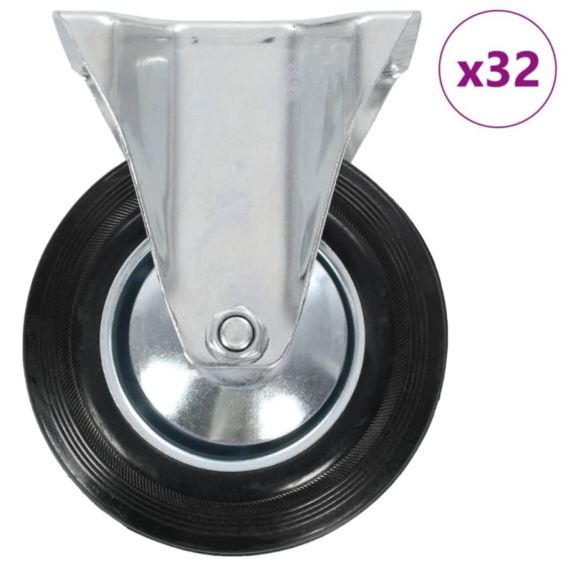 32 pcs Roulettes fixes 160 mm 