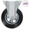 32 pcs Roulettes fixes 160 mm 