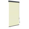 Store roulant d'extérieur 100 x 250 cm Crème 