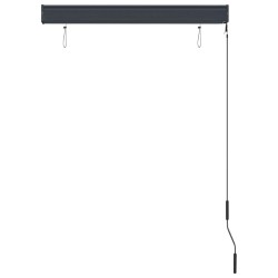 Store roulant d'extérieur 100 x 250 cm Crème 