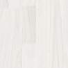 Cadre de lit sans matelas blanc bois massif 
