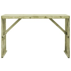 Table de bar 170x60x110 cm Pin imprégné 