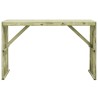 Table de bar 170x60x110 cm Pin imprégné 