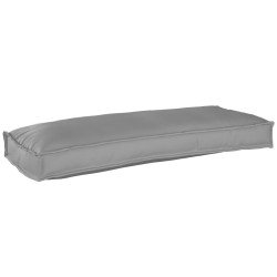 Coussins de Palette pour Banc 2 pcs Gris 100x40x8 cm Tissu Oxford 