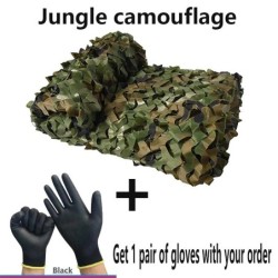 Filet de camouflage pour la chasse, filet de camouflage pour pavillon 