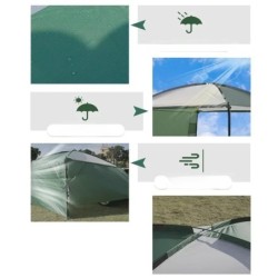 Auvent latéral de voiture, écran de véhicule de Camping en plein air, 