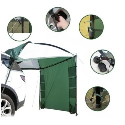 Auvent latéral de voiture, écran de véhicule de Camping en plein air, 