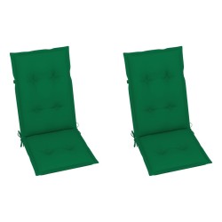 Chaise à bascule avec coussin Bambou 