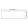 Auvent vertical Taupe 100x420 cm Tissu oxford 