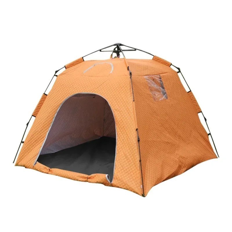 Tente extérieure automatique en coton pour 3 à 4 personnes, coupe-vent Tente extérieure automatique en coton pour 3 à 4 personnes, coupe-vent