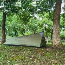 Tente de Camping ultralégère PU3000, filet d'aération intérieure en ma