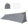 Tente de Camping ultralégère PU3000, filet d'aération intérieure en ma