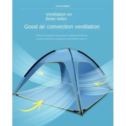Tente de plage Portable, protection UV extérieure légère, camping, pêc