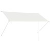 Auvent rétractable 250x150 cm Crème 