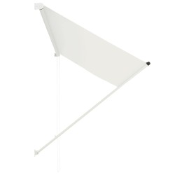Auvent rétractable 250x150 cm Crème 