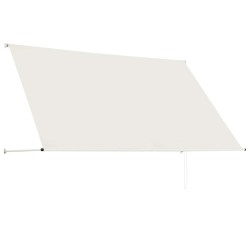 Auvent rétractable 250x150 cm Crème 