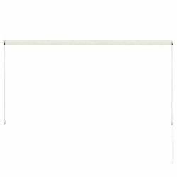 Auvent rétractable 250x150 cm Crème 