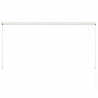 Auvent rétractable 250x150 cm Crème 