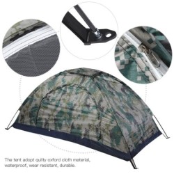 CamSolomon-Tente de camping coupe-vent, tente de pêche, loisirs en ple