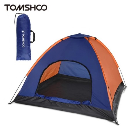 TOMSHOO – tente de Camping légère pour 3 à 4 personnes, tente de rando