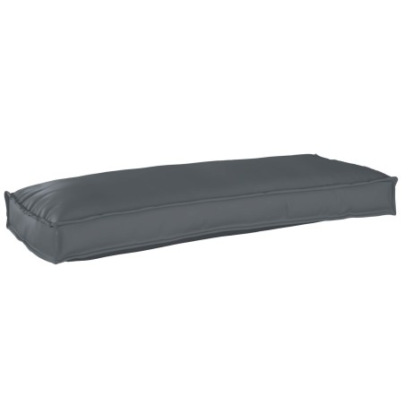 Coussins de palette pour banc 2 pcs Anthracite 100x40x8 cm en tissu Oxford 