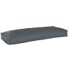 Coussins de palette pour banc 2 pcs Anthracite 100x40x8 cm en tissu Oxford 