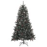 Sapin de Noël artificiel avec support Vert 150 cm PVC 