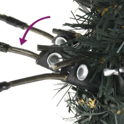 Sapin de Noël artificiel avec support Vert 150 cm PVC 