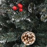 Sapin de Noël artificiel avec support Vert 150 cm PVC 