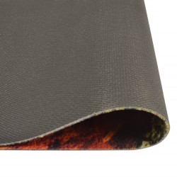 Tapis de cuisine lavable impression cuillère épices 60x300 cm 