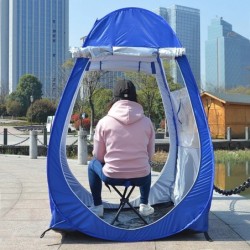 Tente de pêche extérieure Portable tente de protection UV tente simple